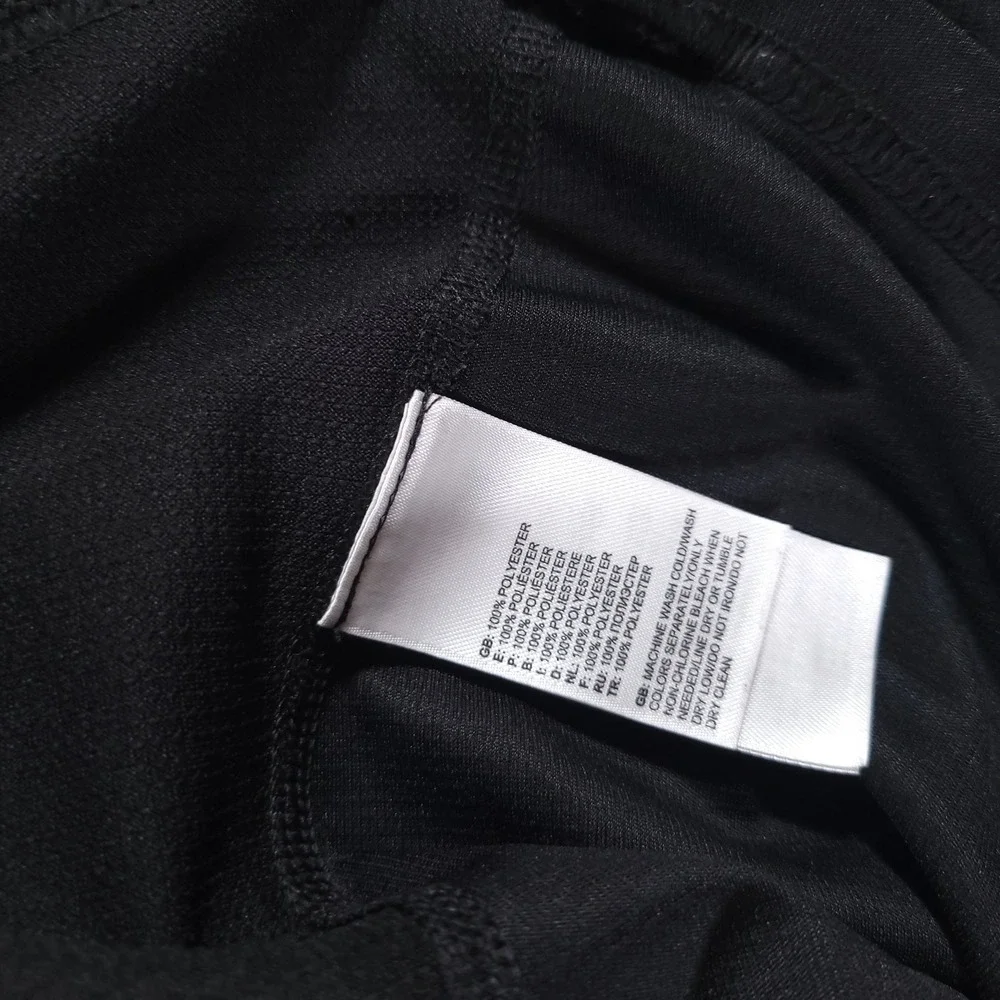 The North Face Shirt Mens Large Black VaporWick 1/4 Zip Base Layer Performance